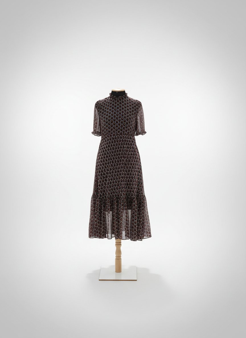 Robe zara motif coeur 