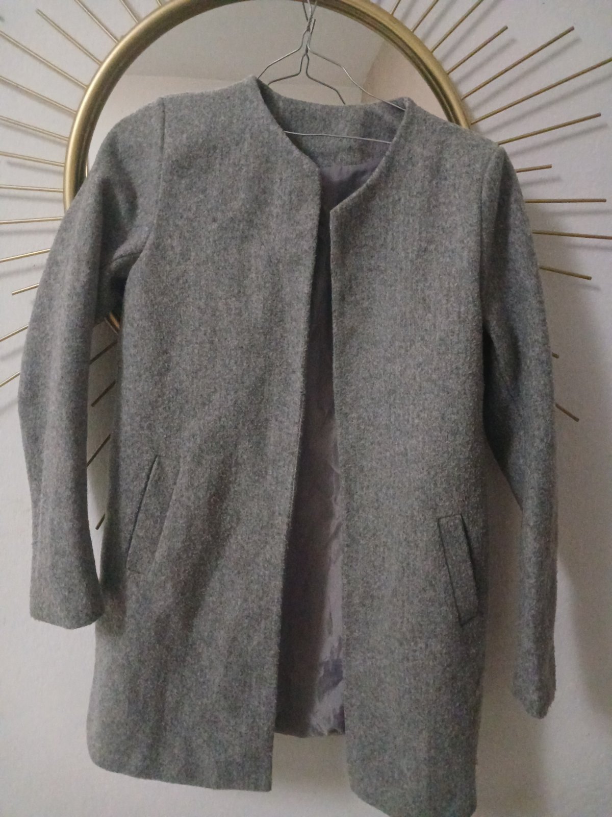 Manteau gris 