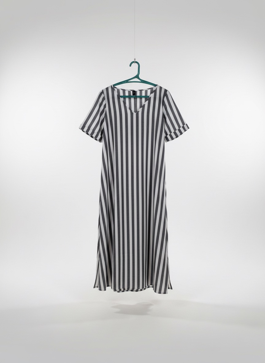 Robe rayée de la marque shein taille S 
