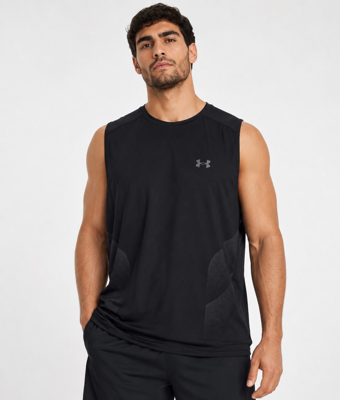 Débardeur sport homme Under Armour noir XL TG