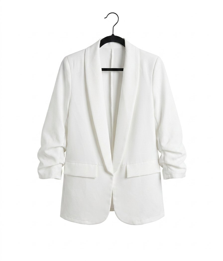 Blazer blanc chic femme taille 40