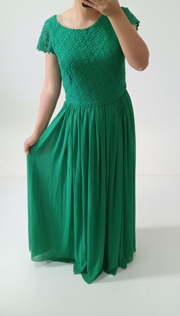 Robe verte
