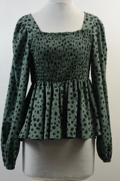 Chemise verte