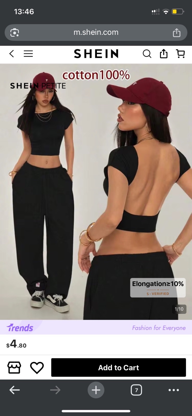 Shein top 