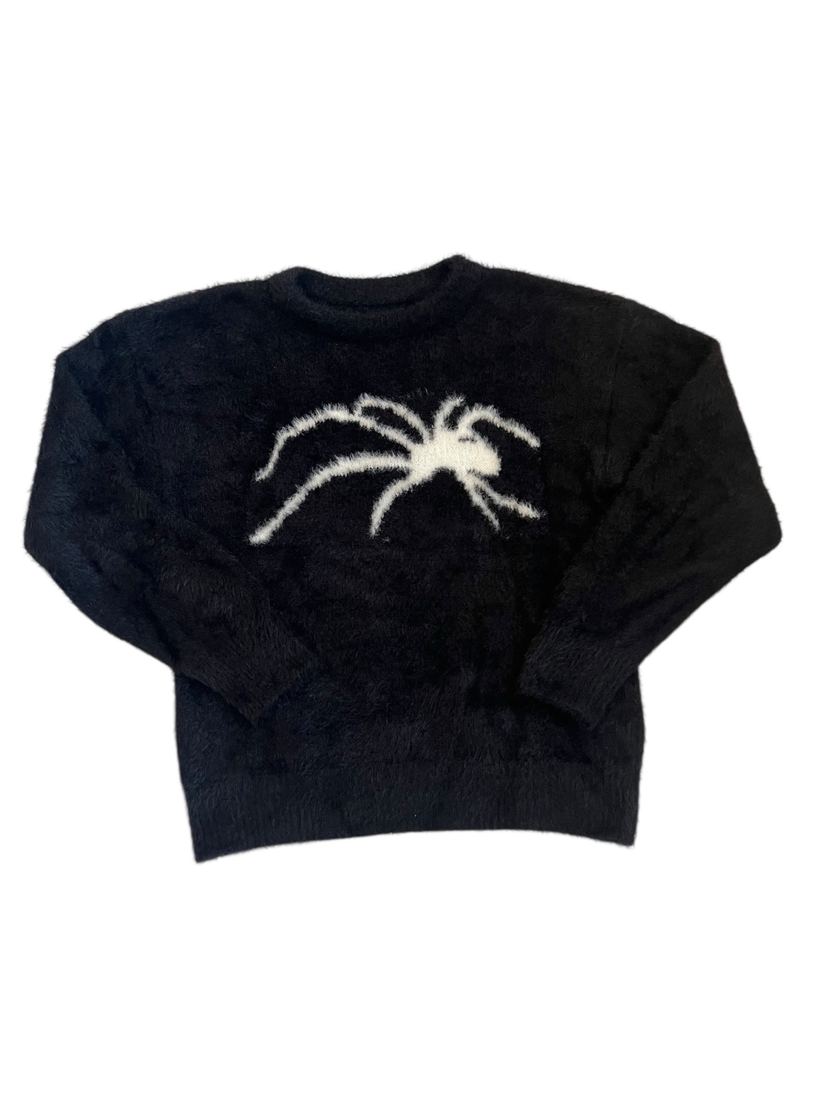 Knitwear spider Black blanc