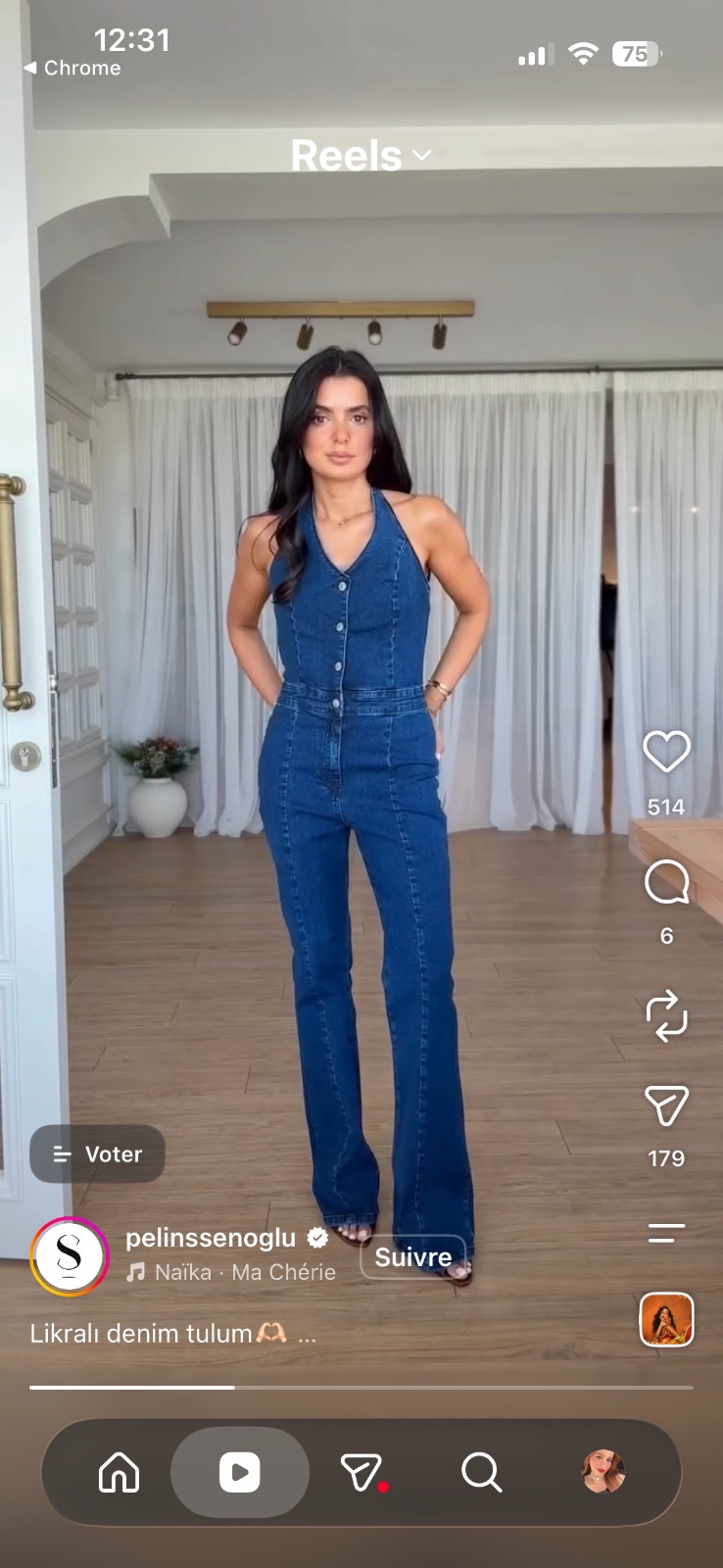 Combi mango taille L
