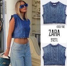 Blue sweater ZARA 