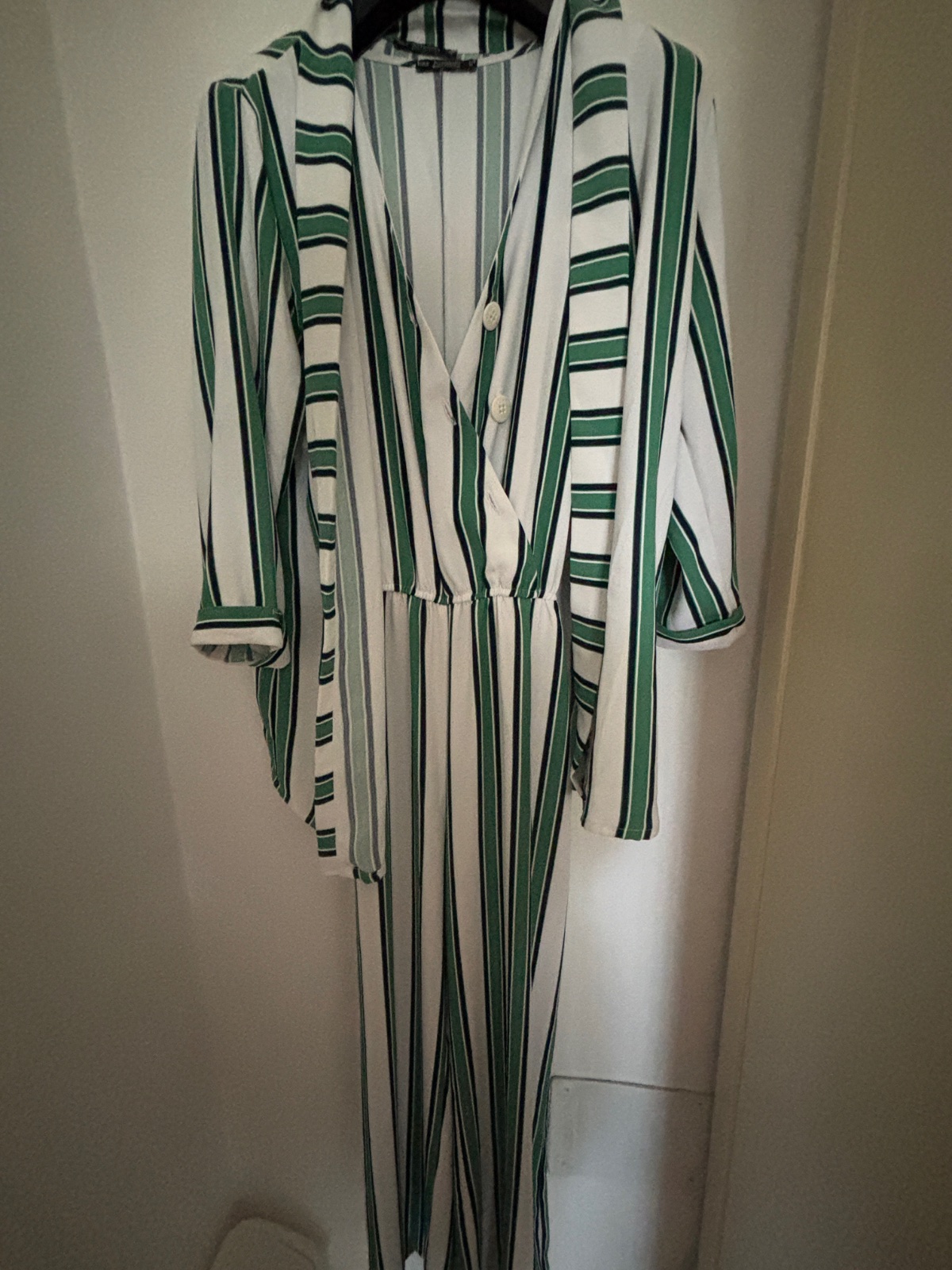 Combinaison avec blazer fluide