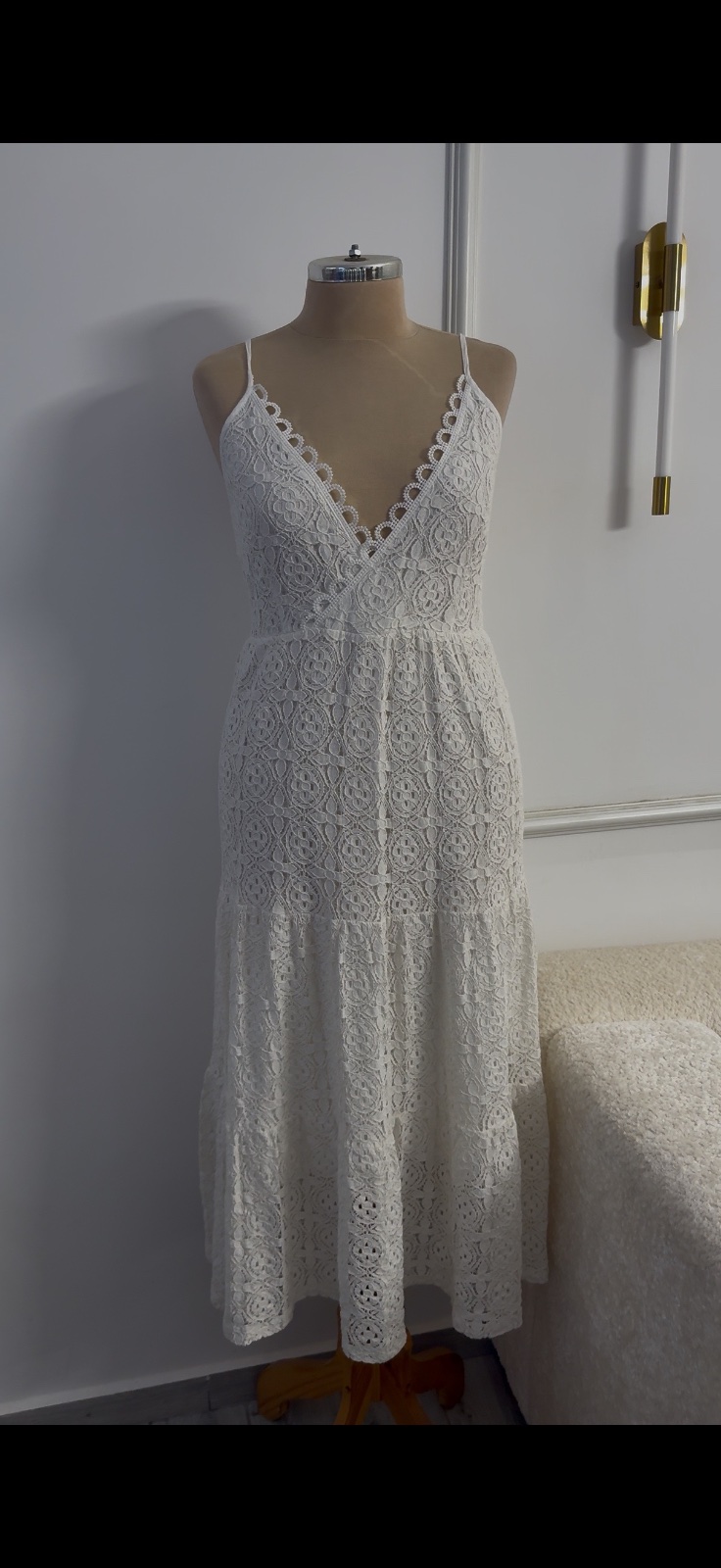 Robe en dentelle