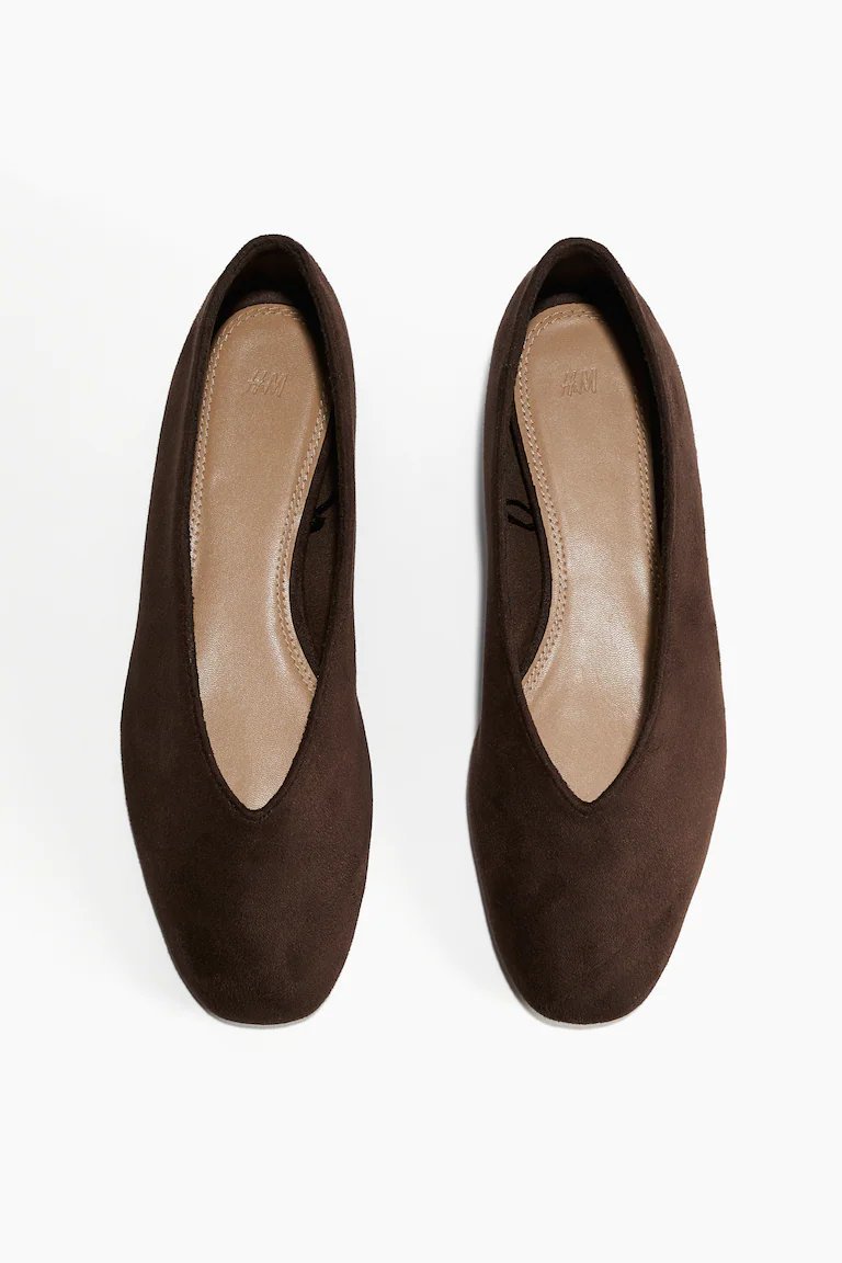 Ballerine h&m marron