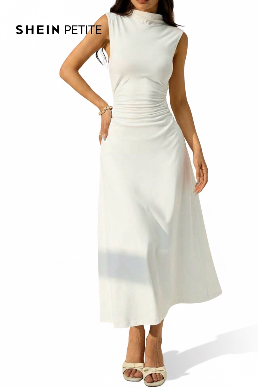 Robe blanche élégante SHEIN – Taille XL – Très bon état