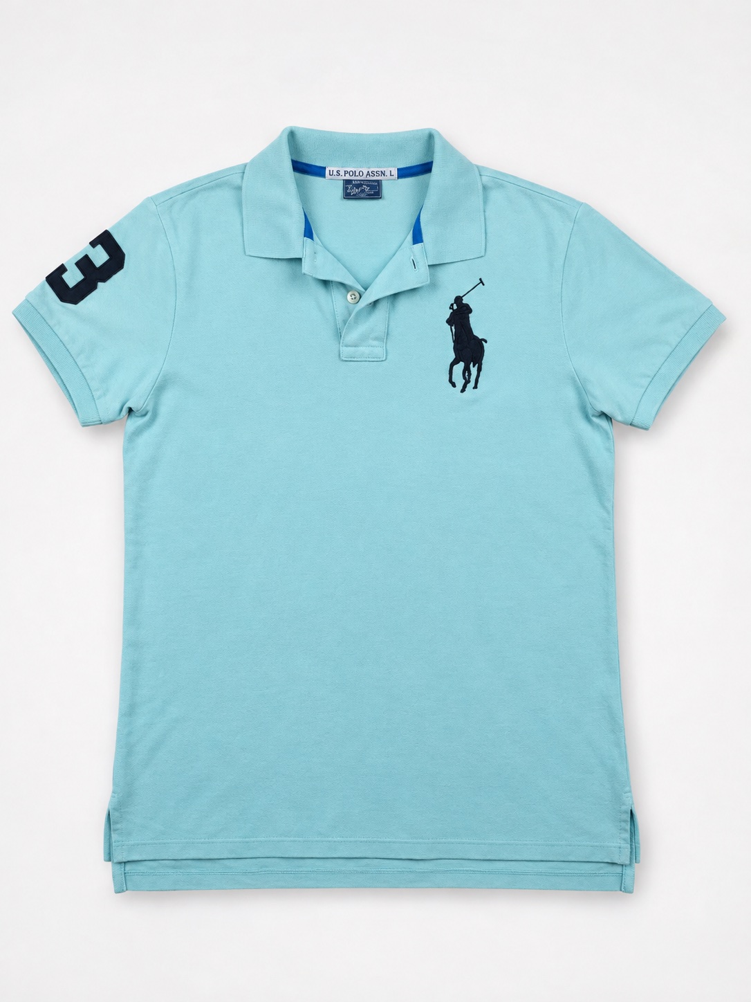 Polo bleu turquoise U.S. Polo Assn. 💙