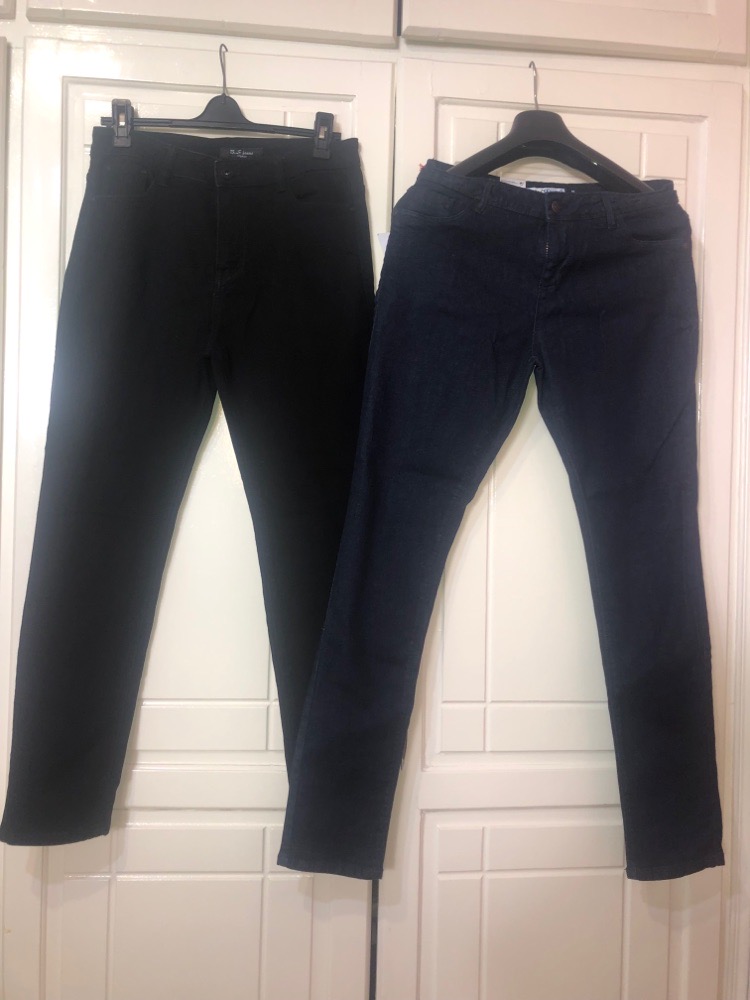 2 Pantalon jeans 