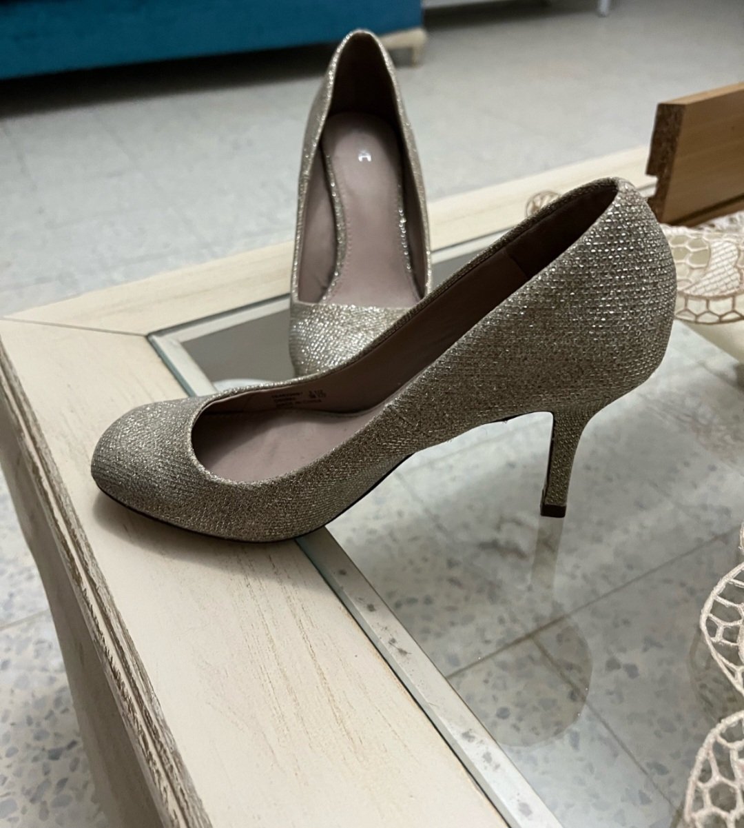 Escarpin à talon platine marque Next