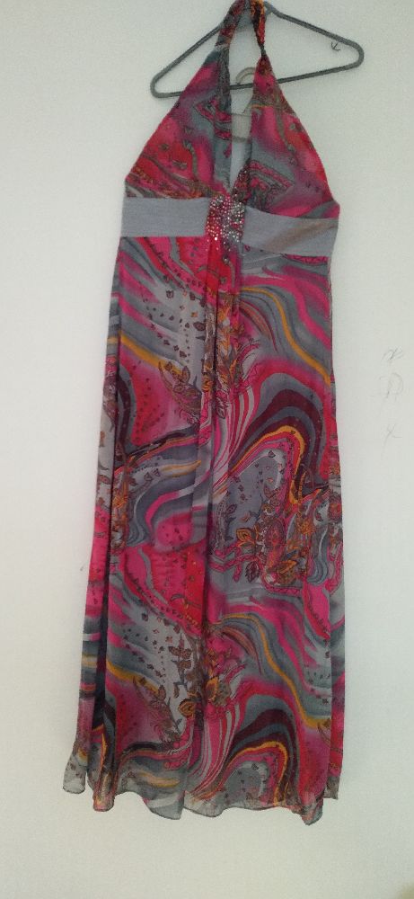 Robe longue dos nu