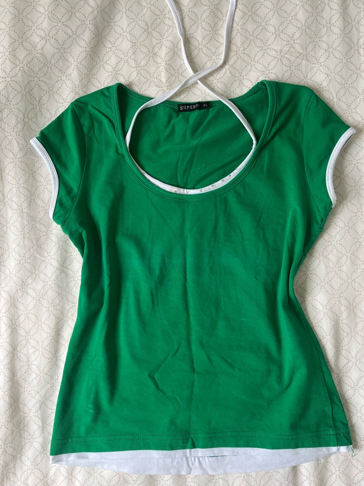 T shirt vert