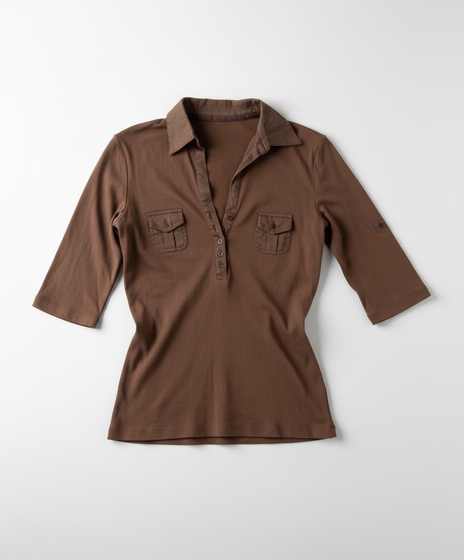 Pull marron taille 38 Caroll