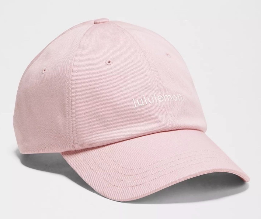 Casquette lululemon rose bebe 
