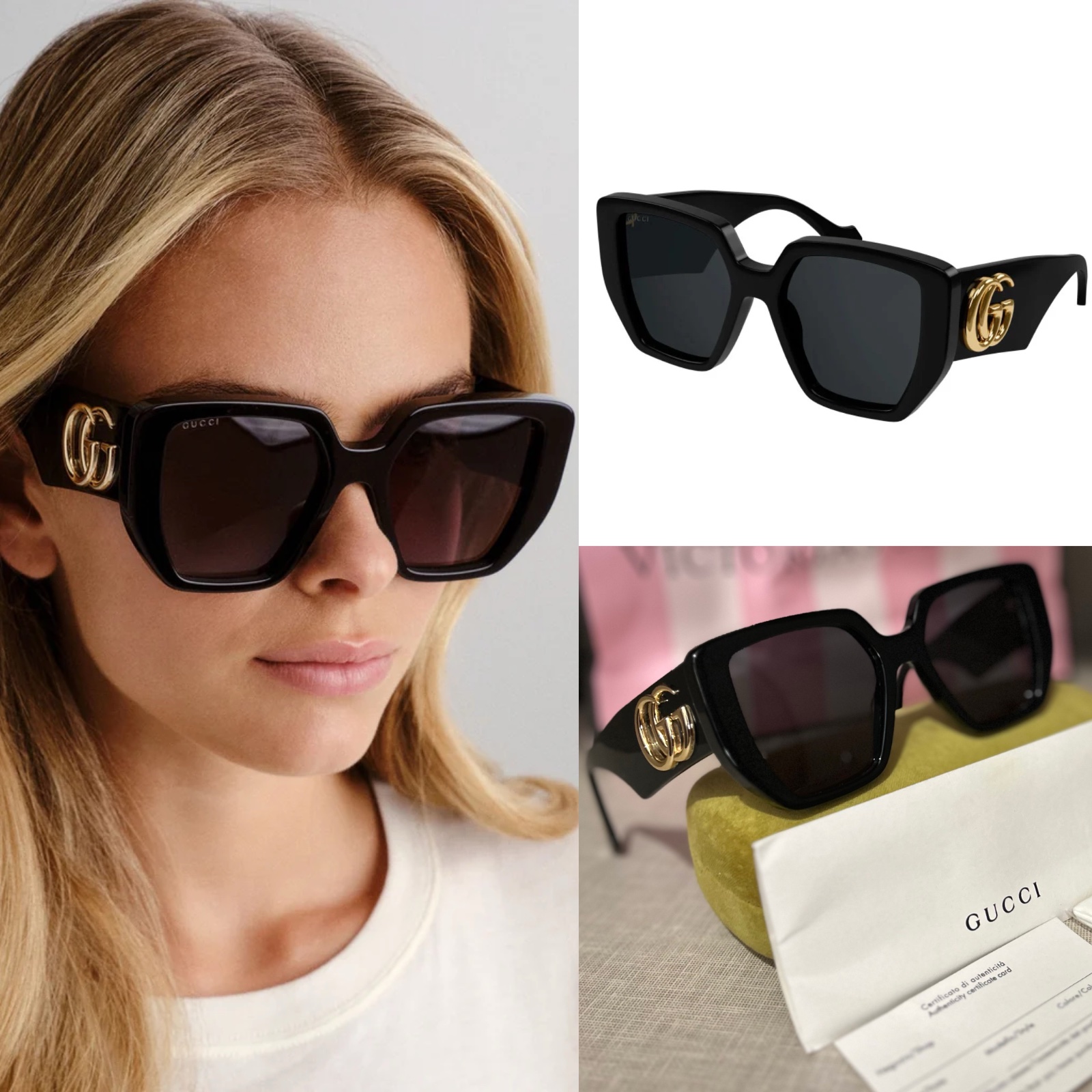 Lunette gucci authentique 