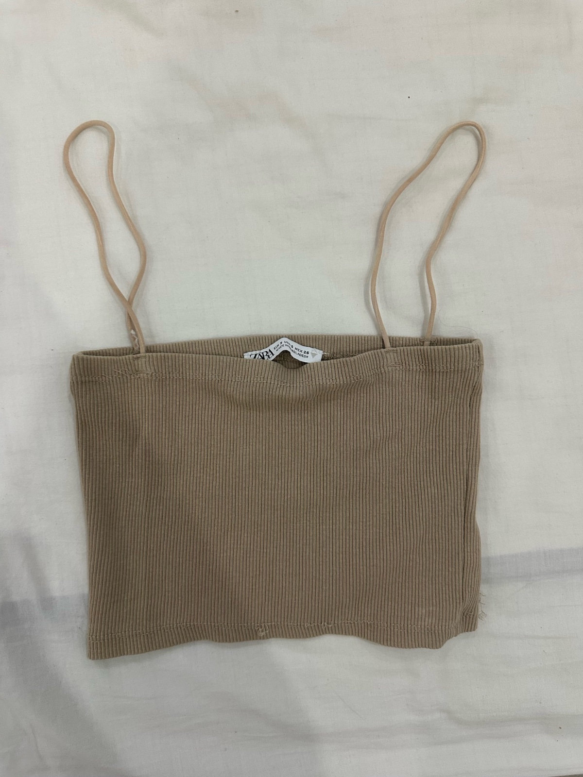 Top beige zara
