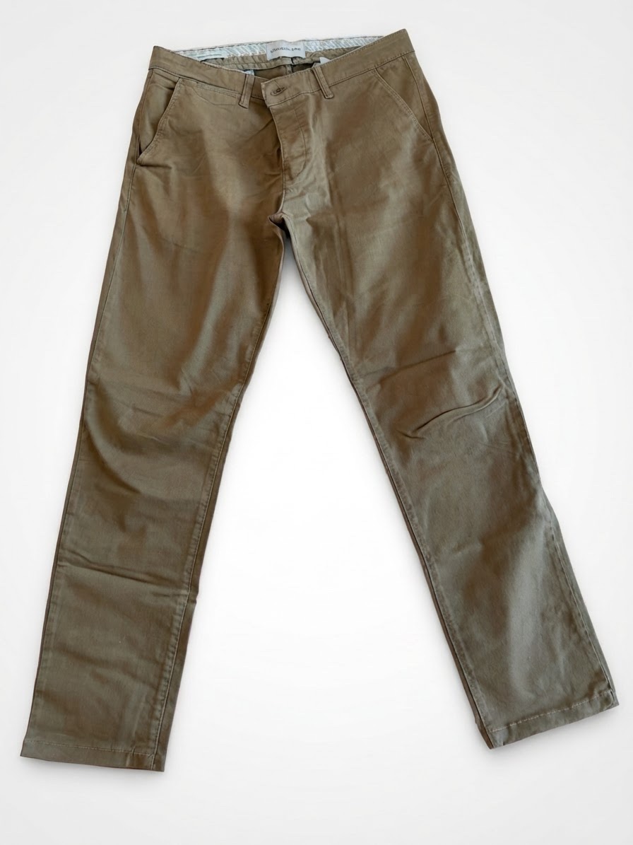 Pantalon vert olive calvin klein