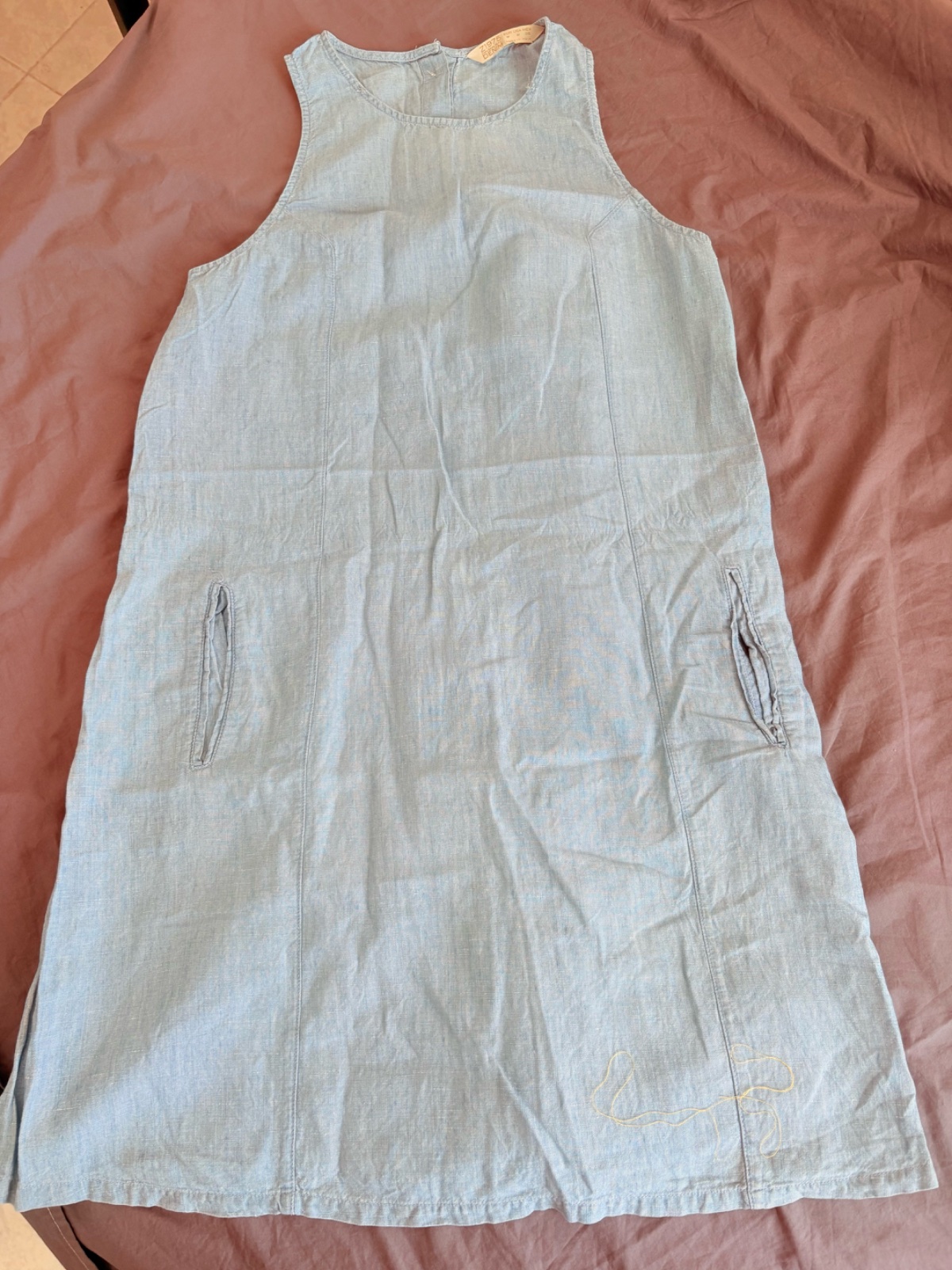 Robe bleue
