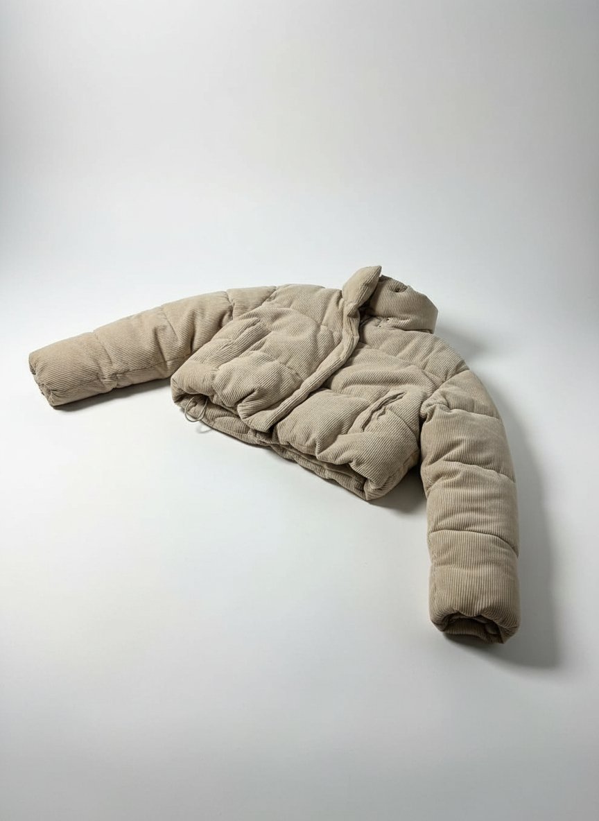 Doudoune beige