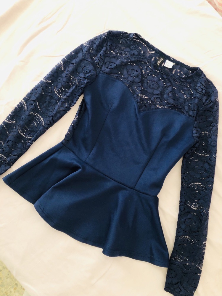 Pull dentelle H&M