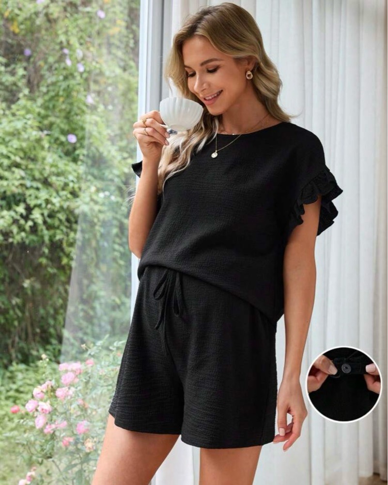 Ensemble Noir confortable 