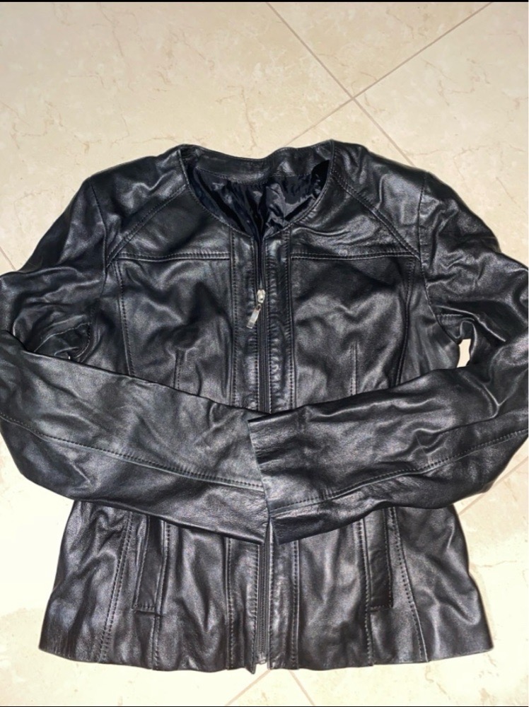 Veste cuir
