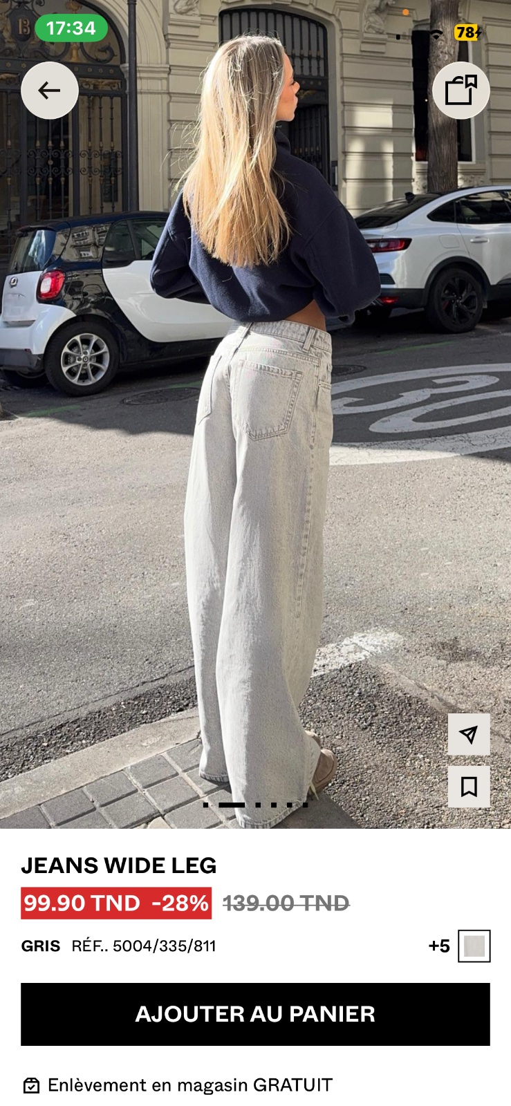 Pantallon jeans