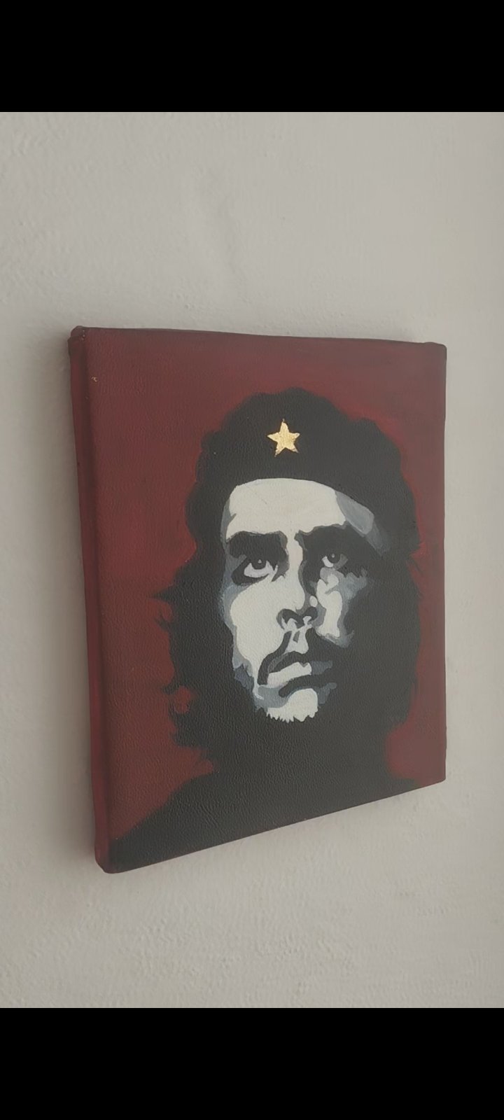 Tableau fait main de le Grand che Guevara 