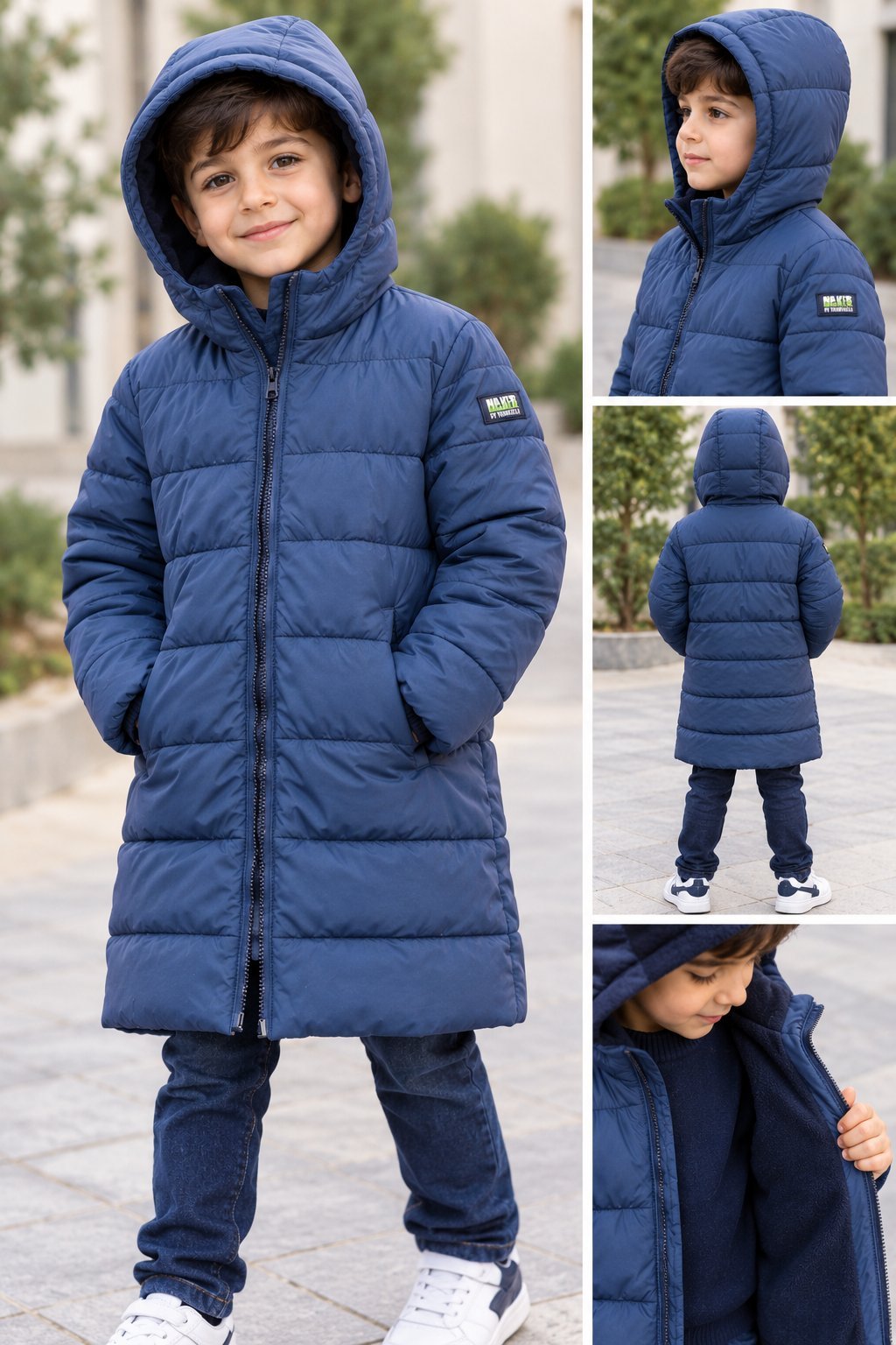 Manteau bleu