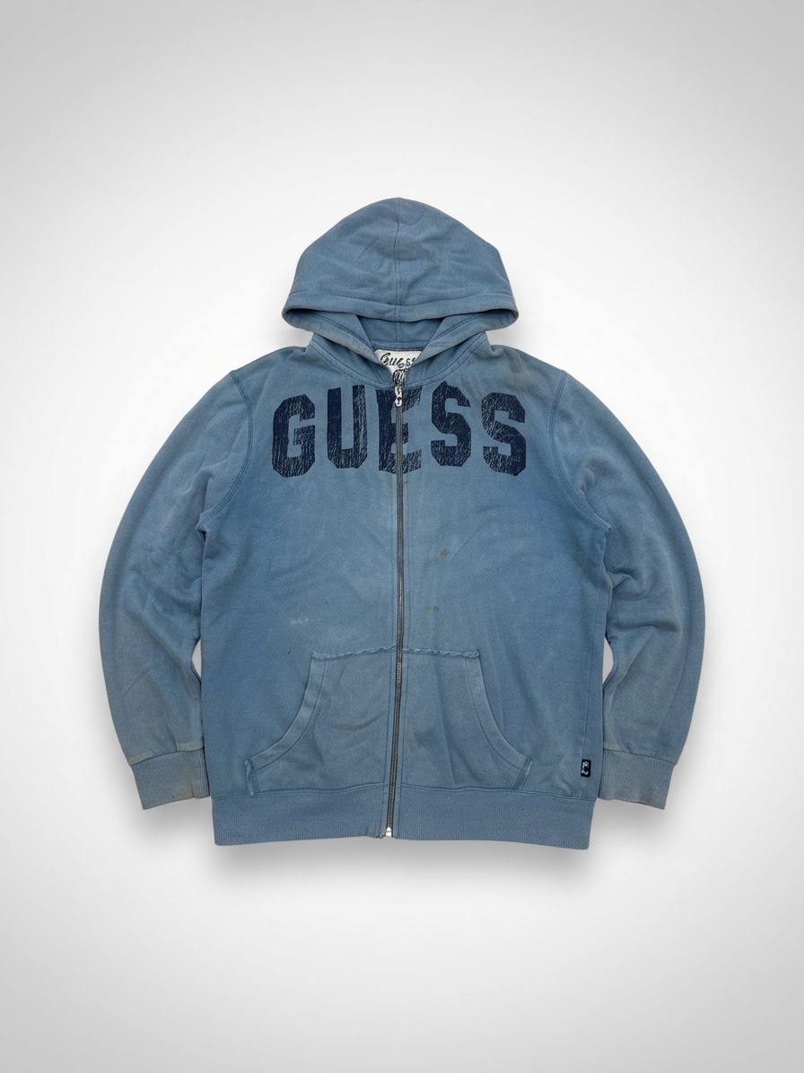 Gilet guess bleu 