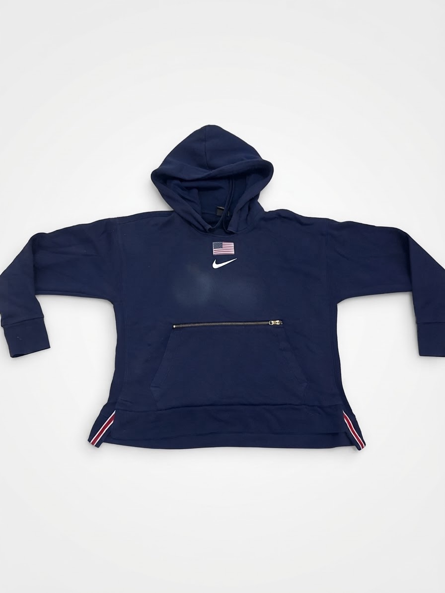 Pull bleu usa nike