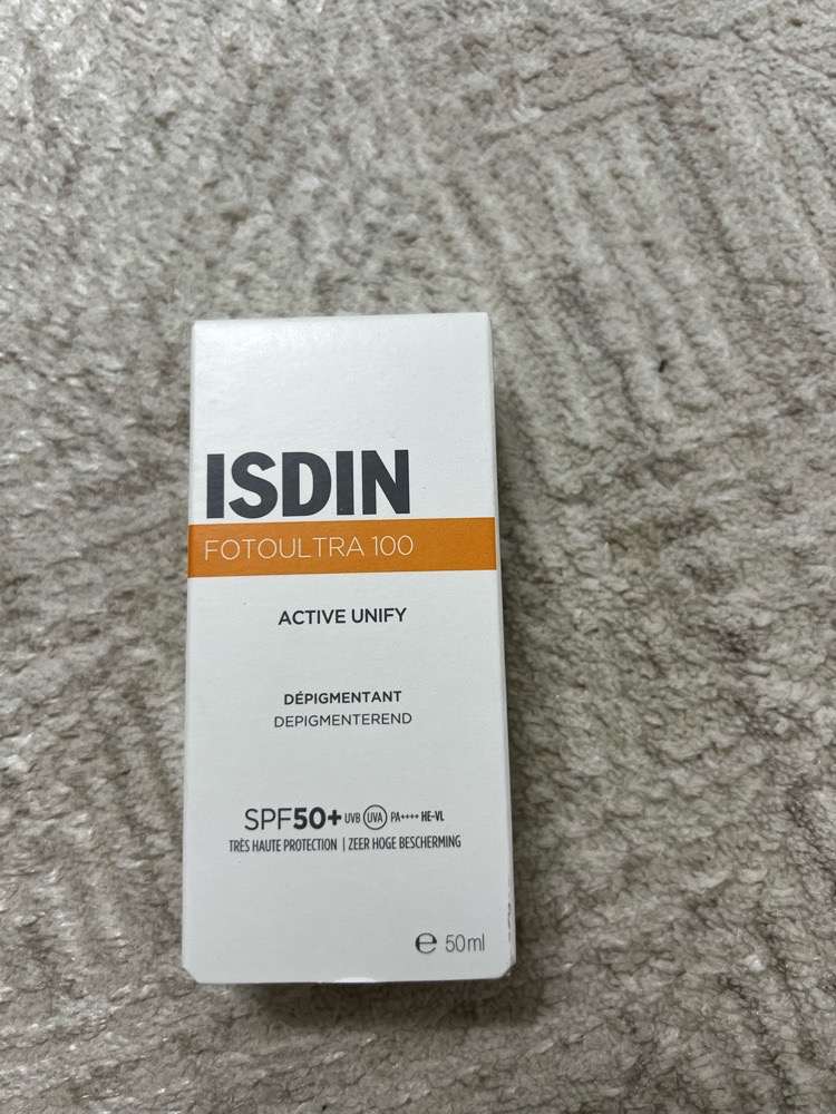 ISDIN PHOTOPROTECTION ECRAN SOLAIRE ACTIVE UNIFY FUSION FLUIDE SPF50 50 ML