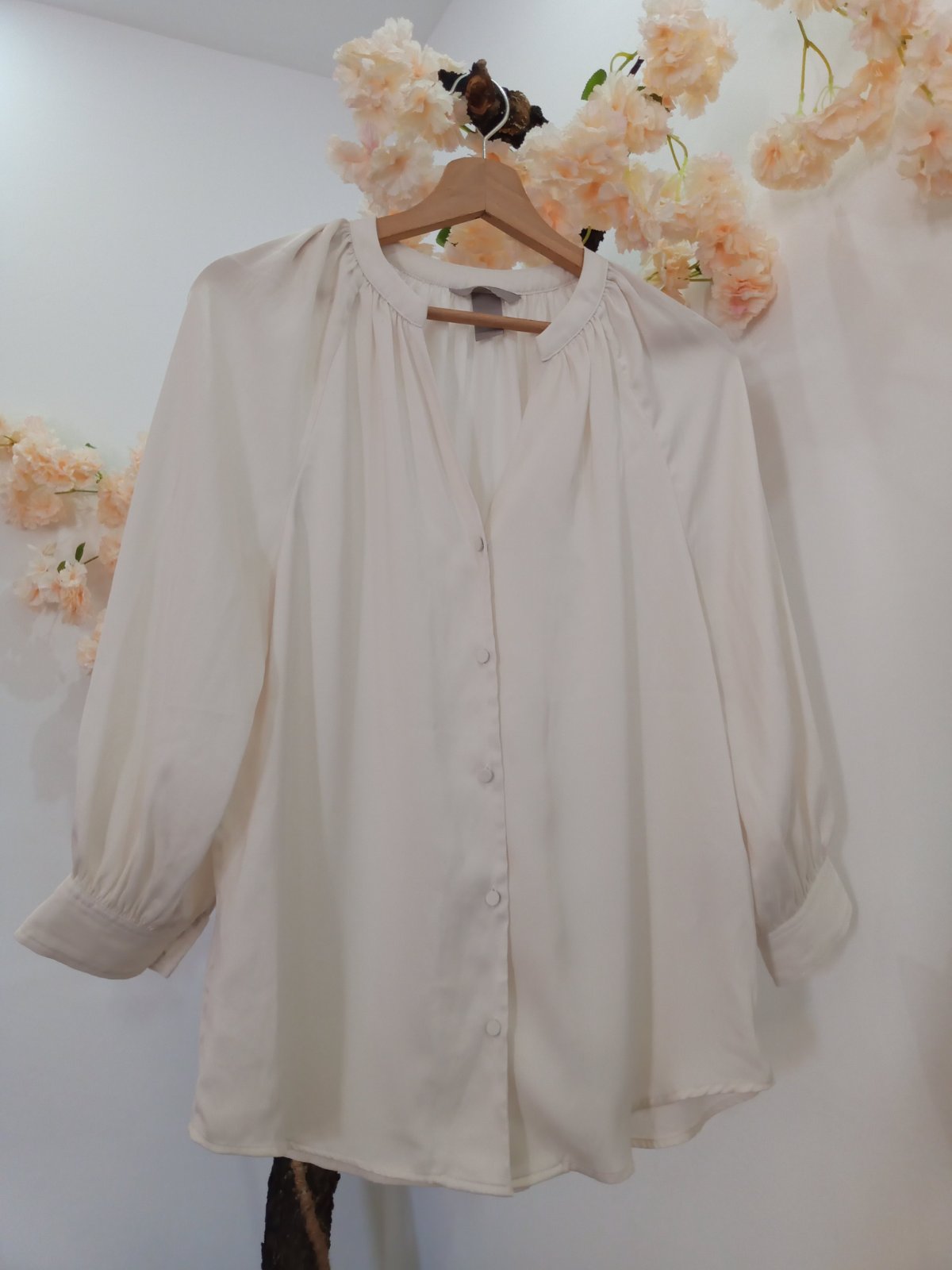 Blouse Fluide Satinée