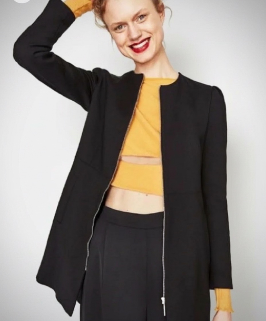 Veste Noir ZARA