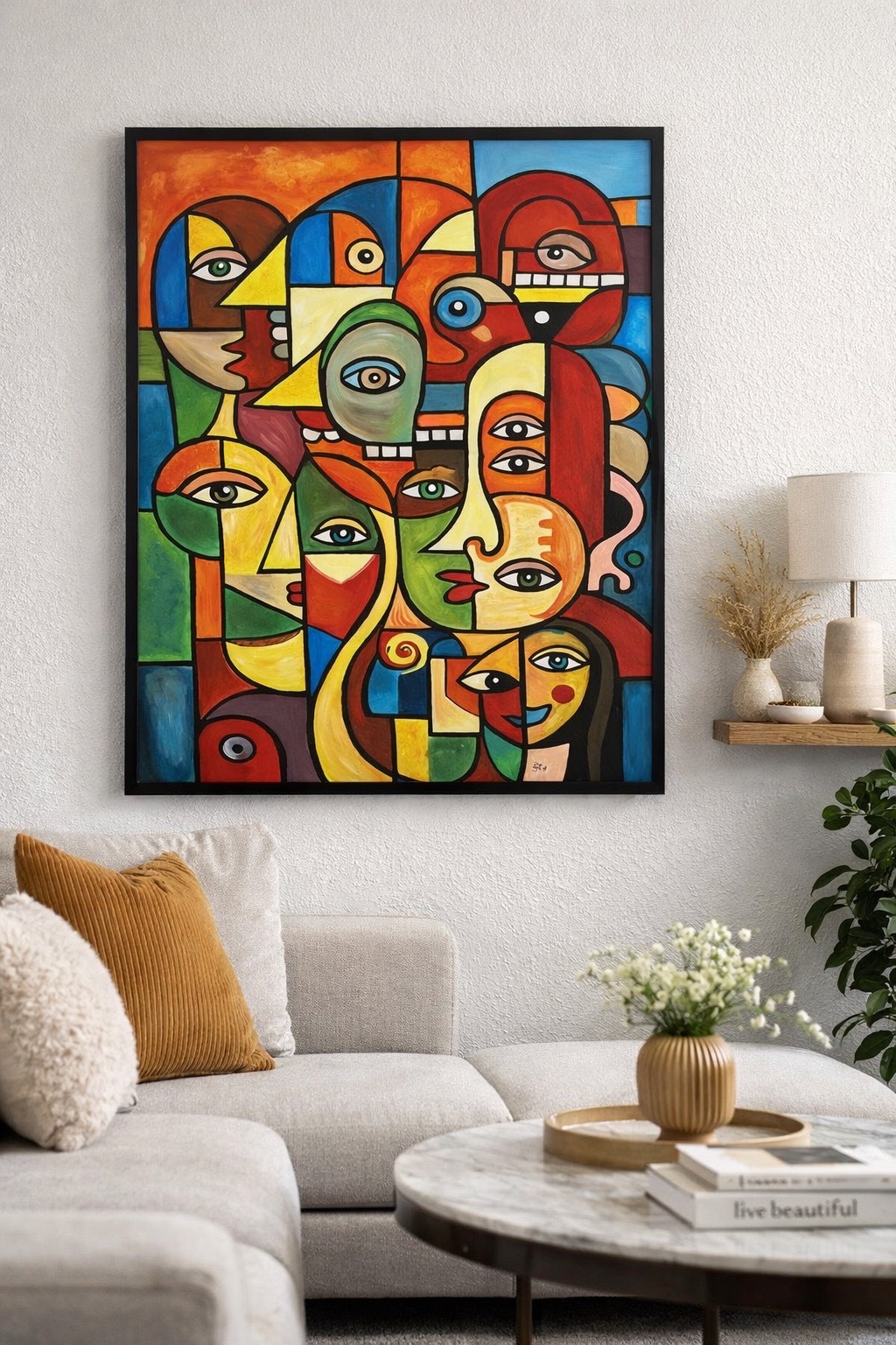 Tableau abstrait