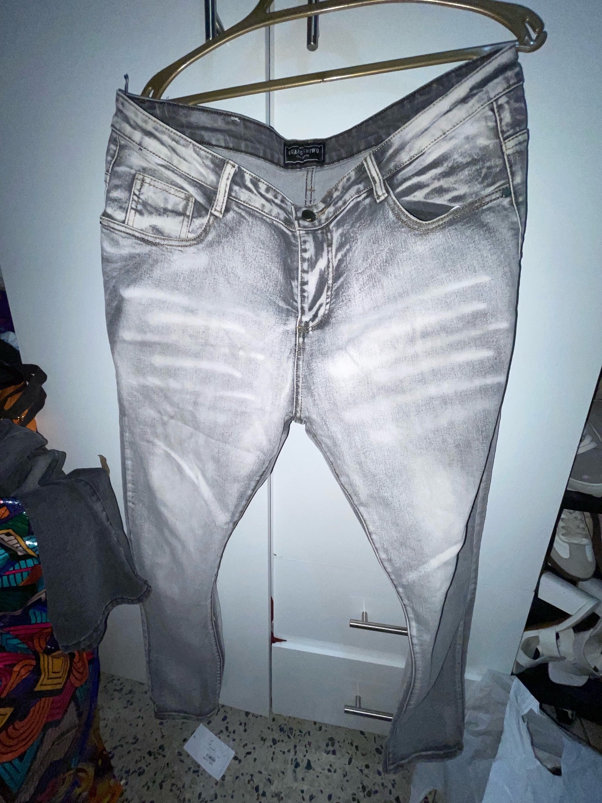 Pantalon gris neuf 