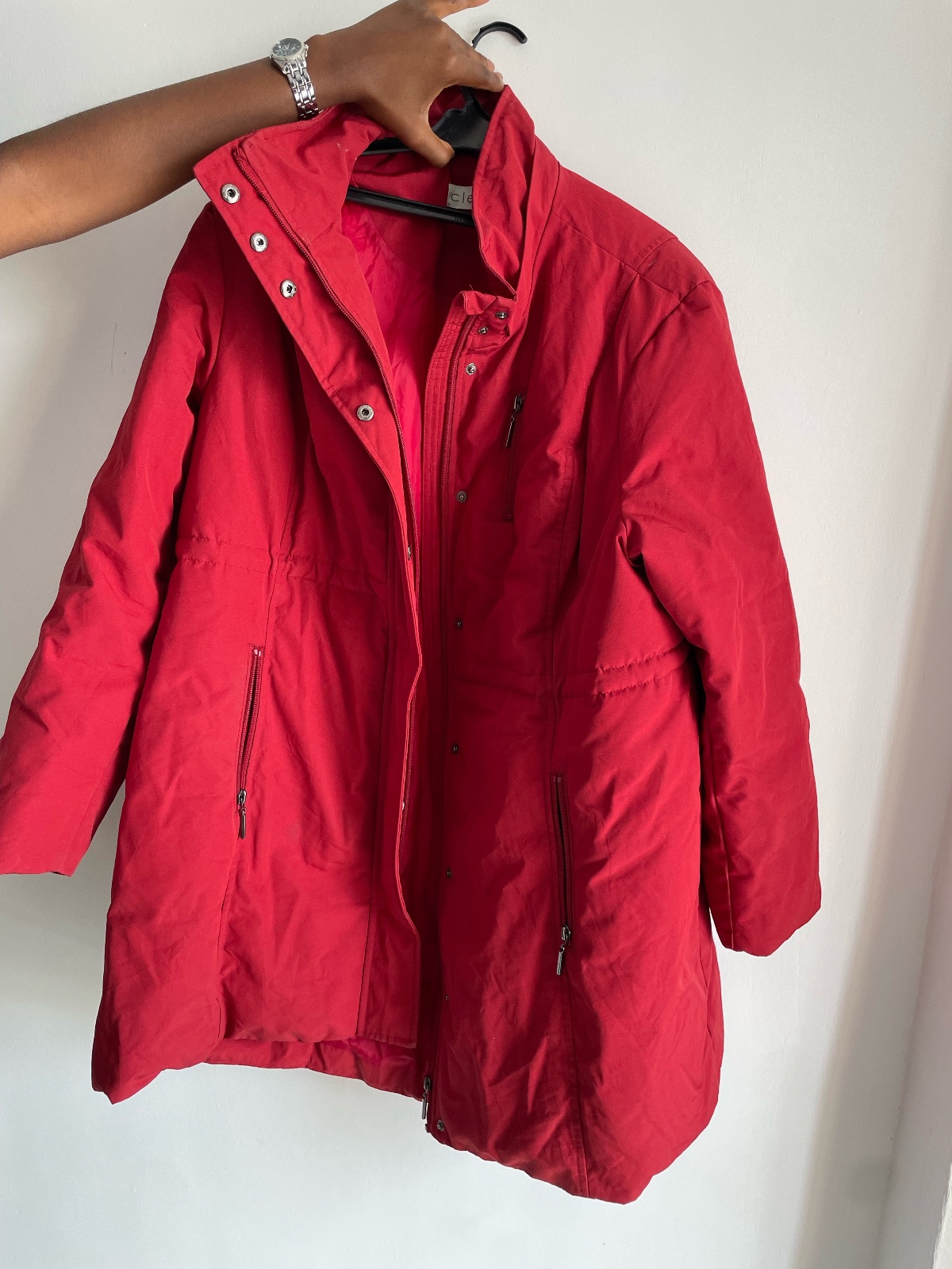 Manteau rouge 