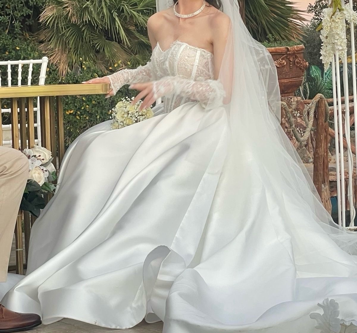 Magnifique robe de mariée Haute Couture - Création unique