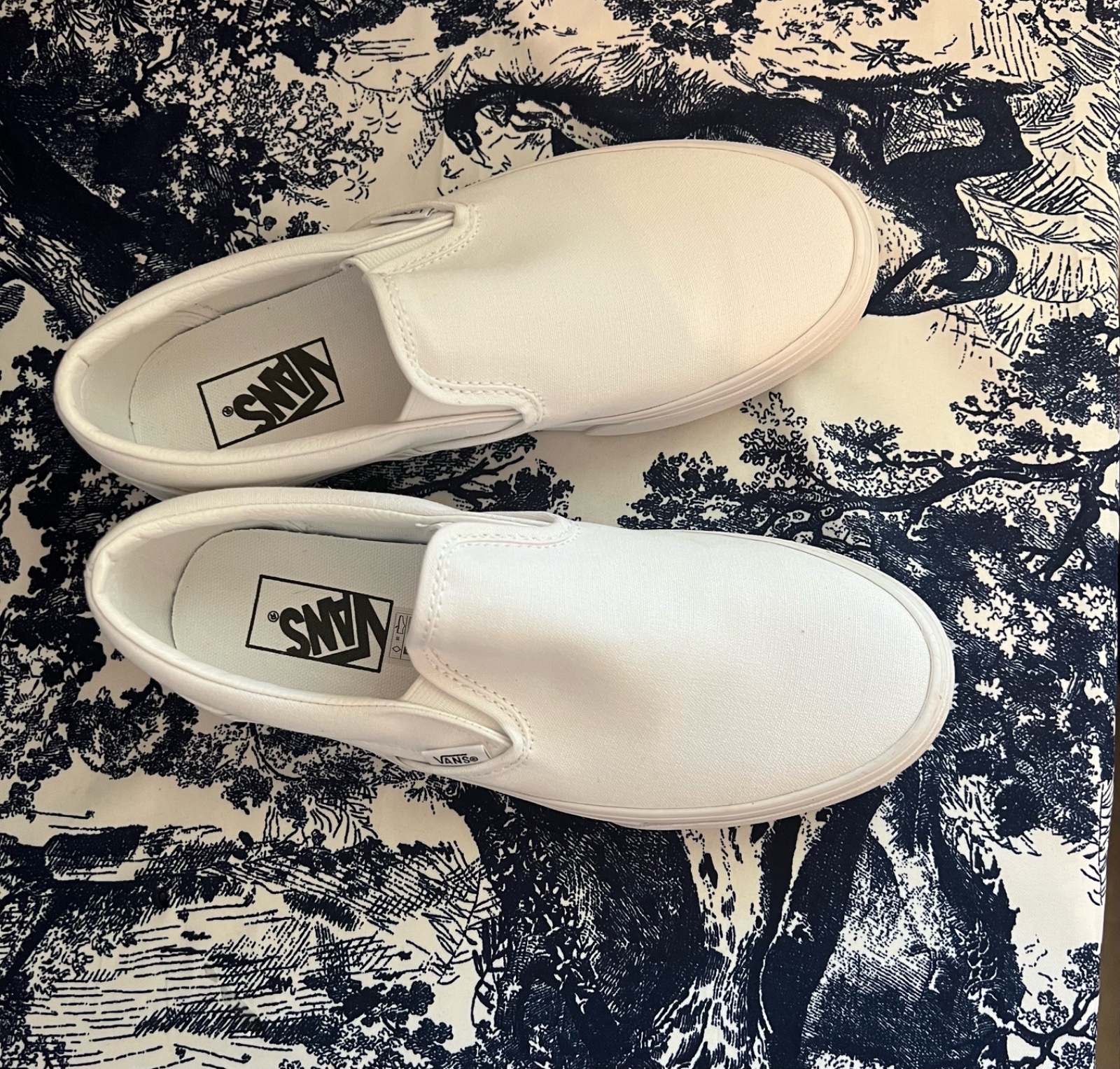 Vans blanc