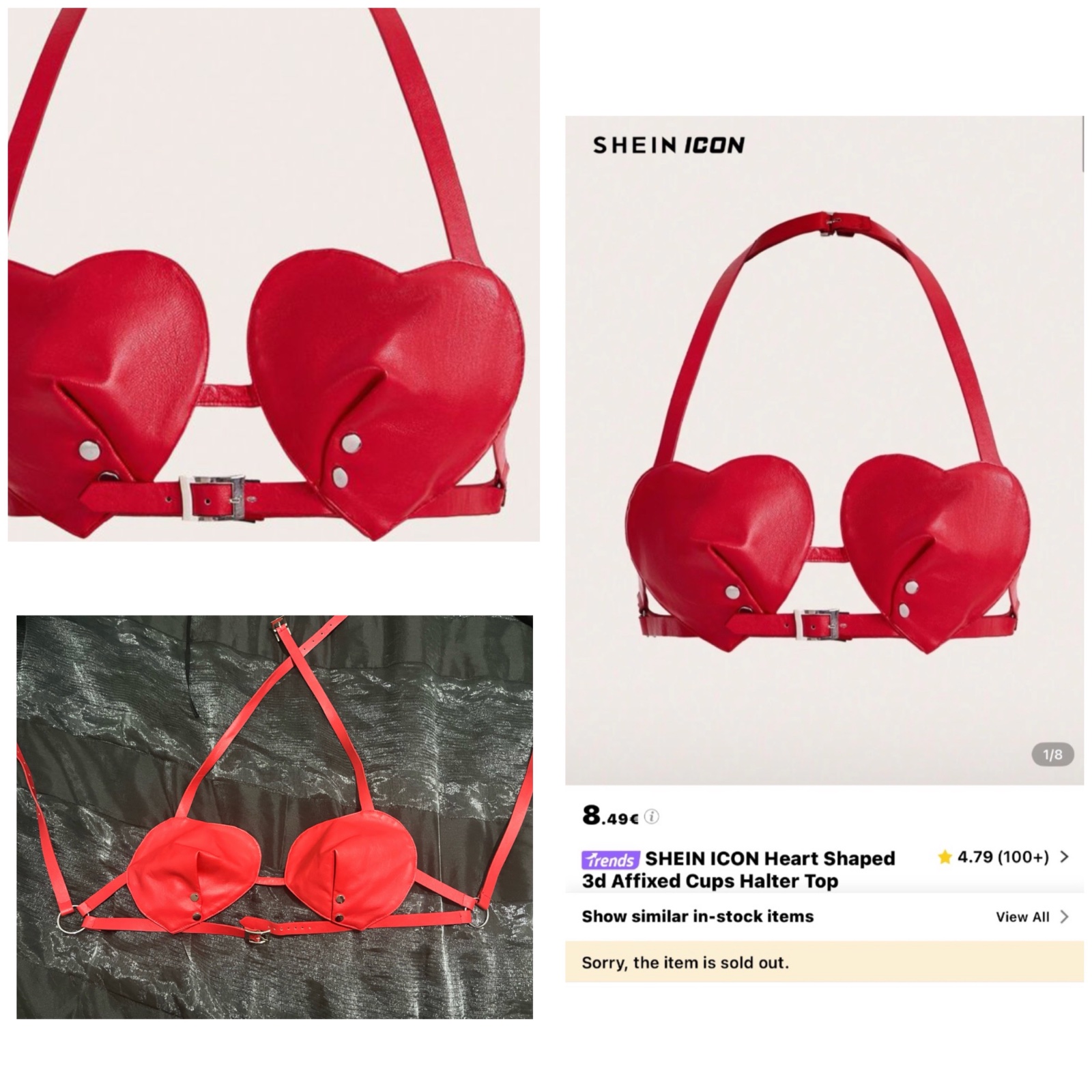 Top rouge 