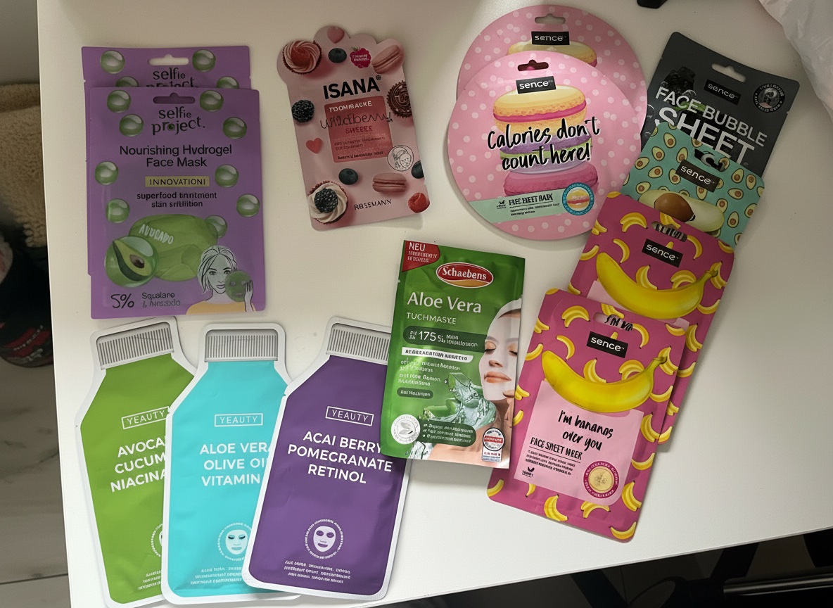 Face sheet masks 