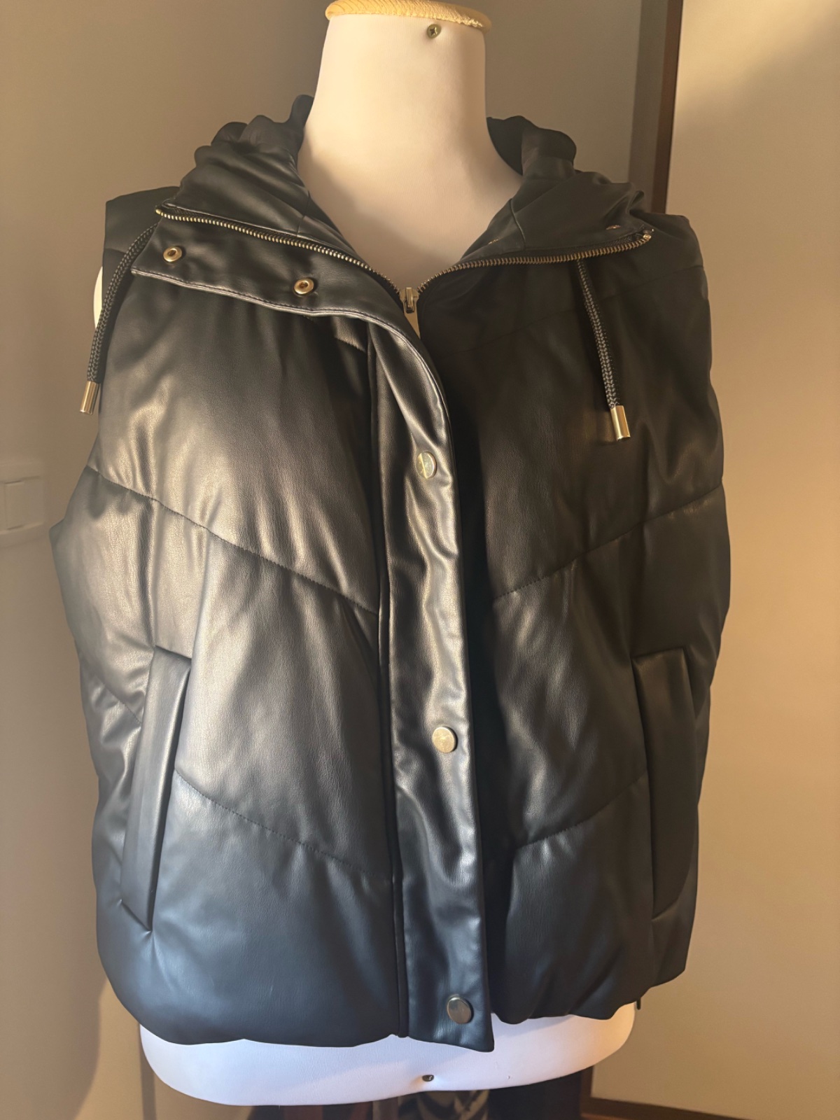 Gilet over size 