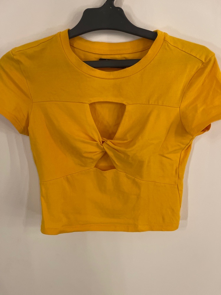 Cropt top orange