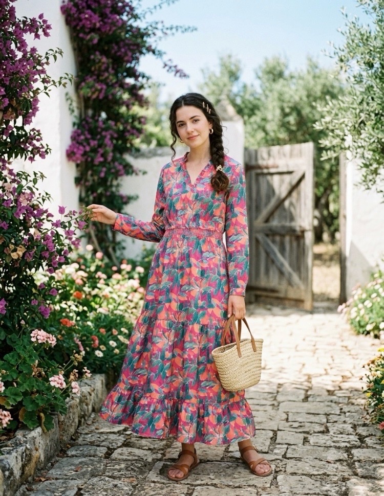 Robe florale