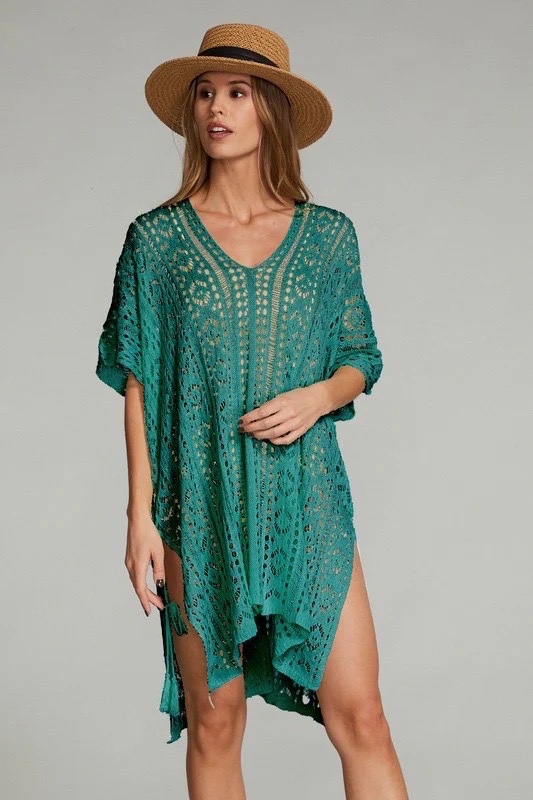 Cache maillot en crochet