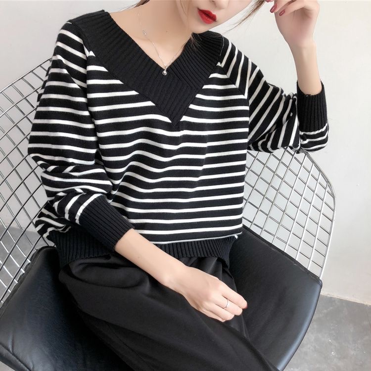 Pull à rayures
